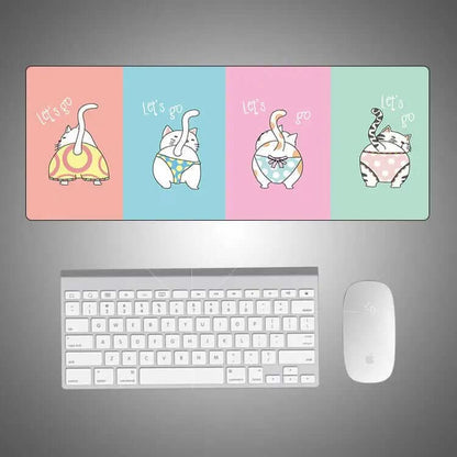 Grand tapis de souris créatif Les Visionnaires