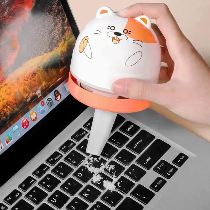 Aspirateur portable USB sans fil pour clavier et bureau Les Visionnaires