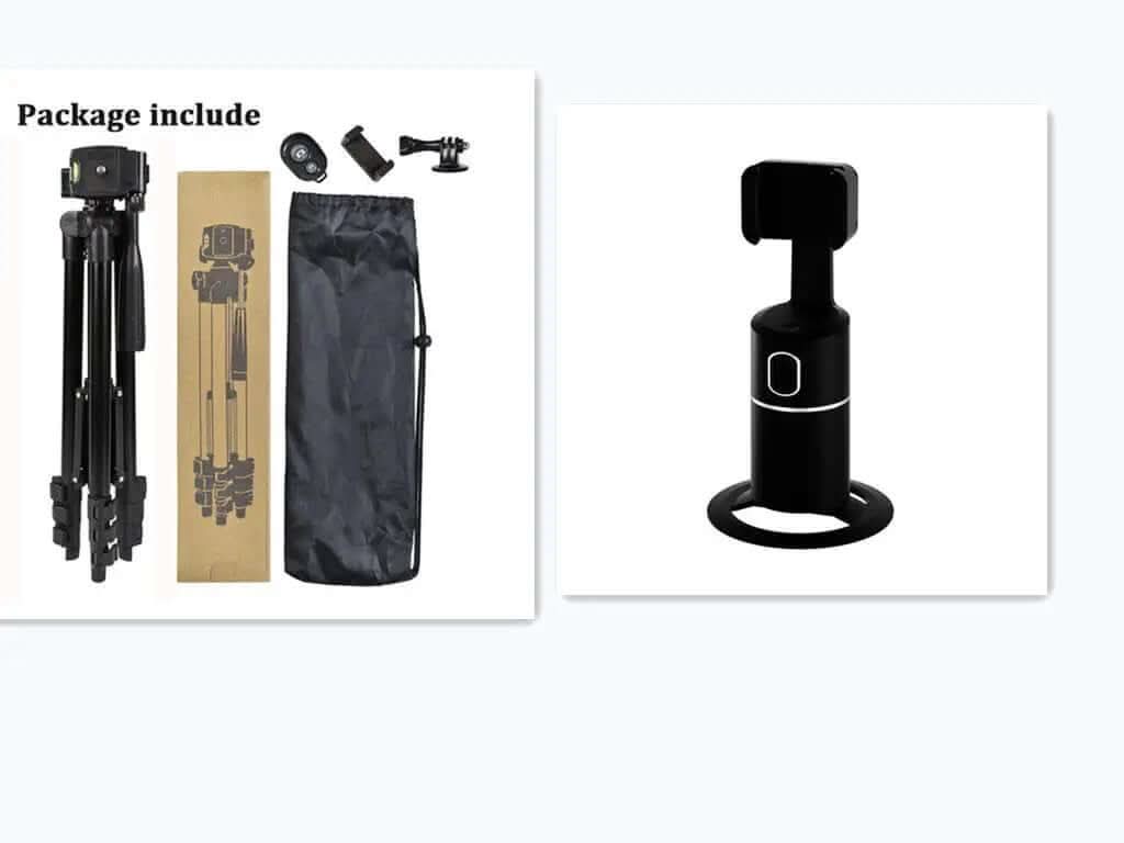 Support Mobile Intelligent avec Reconnaissance Faciale Les Visionnaires