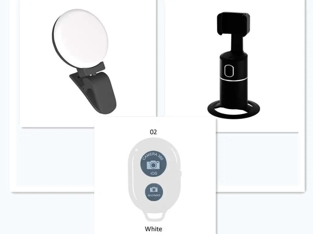 Support Mobile Intelligent avec Reconnaissance Faciale Les Visionnaires
