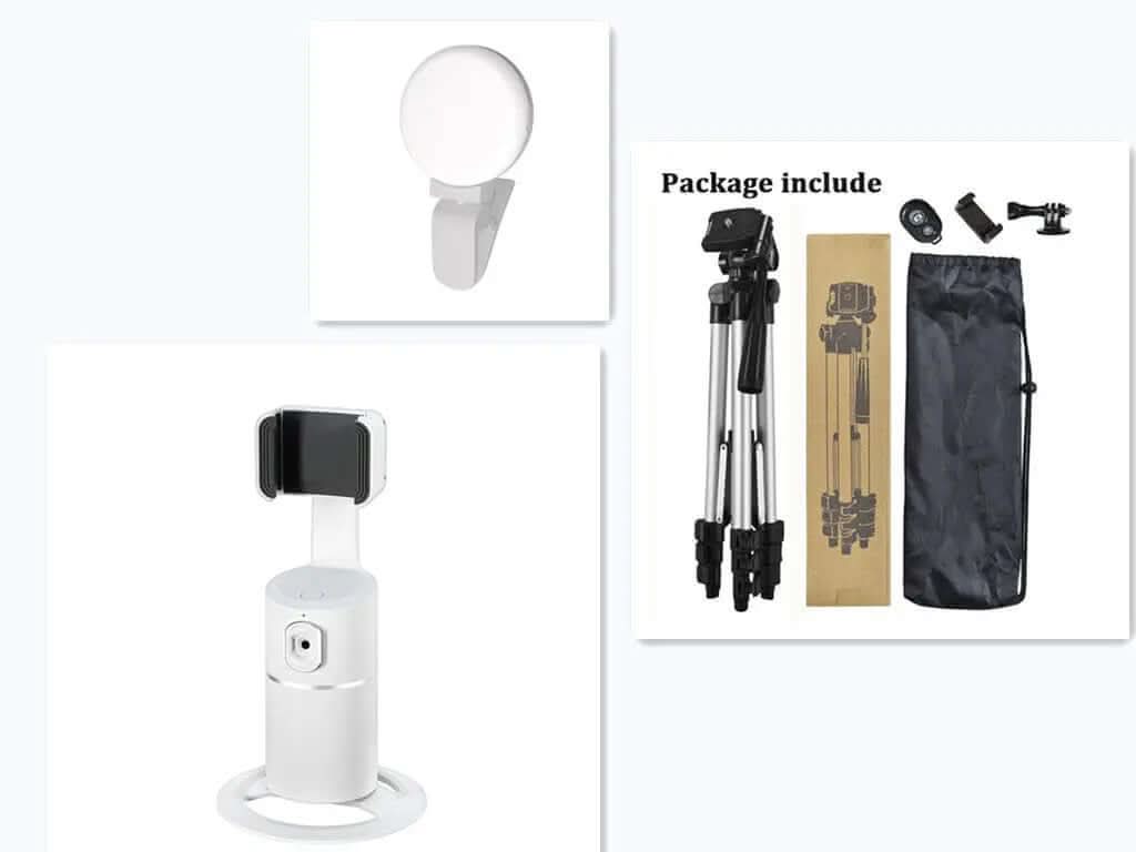 Support Mobile Intelligent avec Reconnaissance Faciale Les Visionnaires