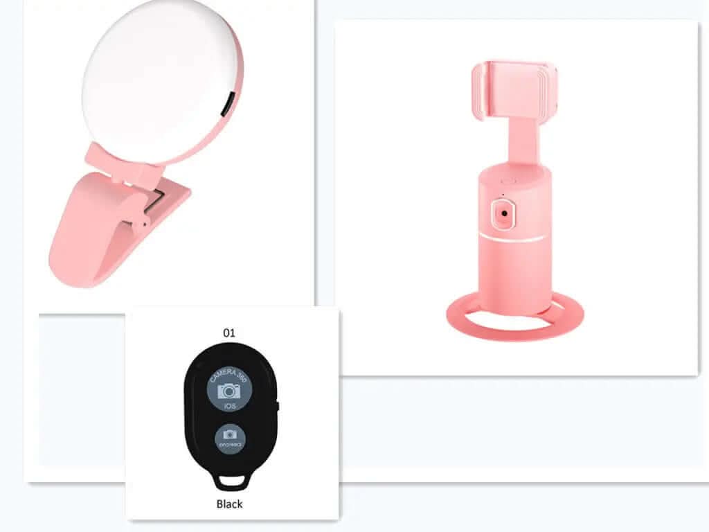 Support Mobile Intelligent avec Reconnaissance Faciale Les Visionnaires