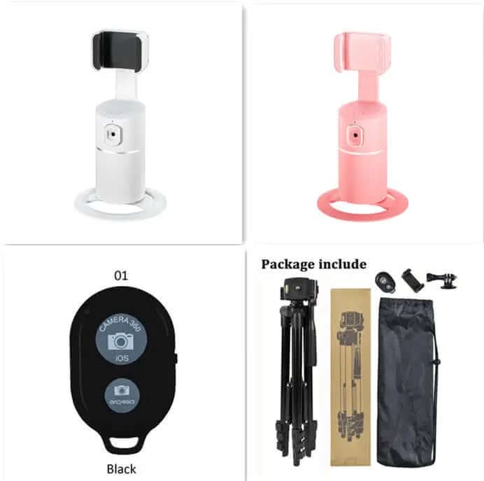 Support Mobile Intelligent avec Reconnaissance Faciale Les Visionnaires