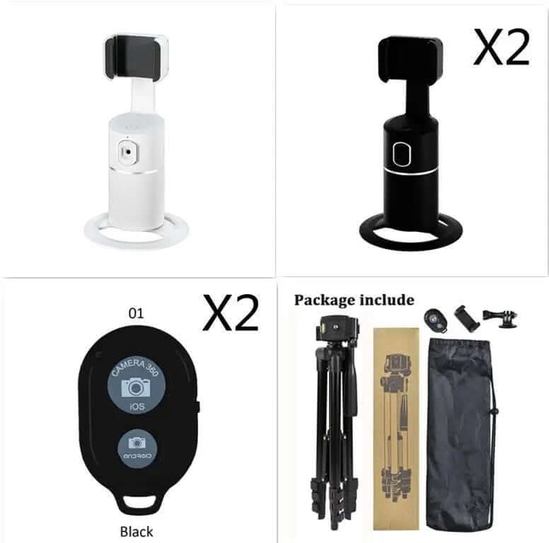 Support Mobile Intelligent avec Reconnaissance Faciale Les Visionnaires