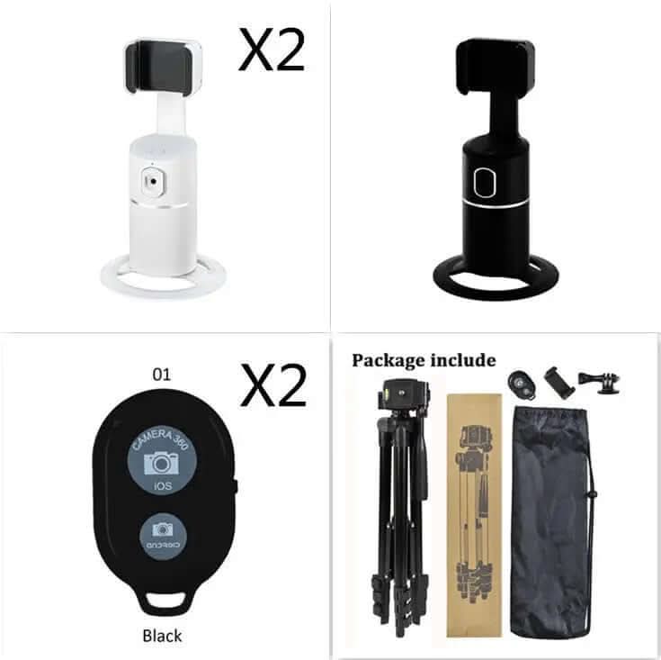 Support Mobile Intelligent avec Reconnaissance Faciale Les Visionnaires