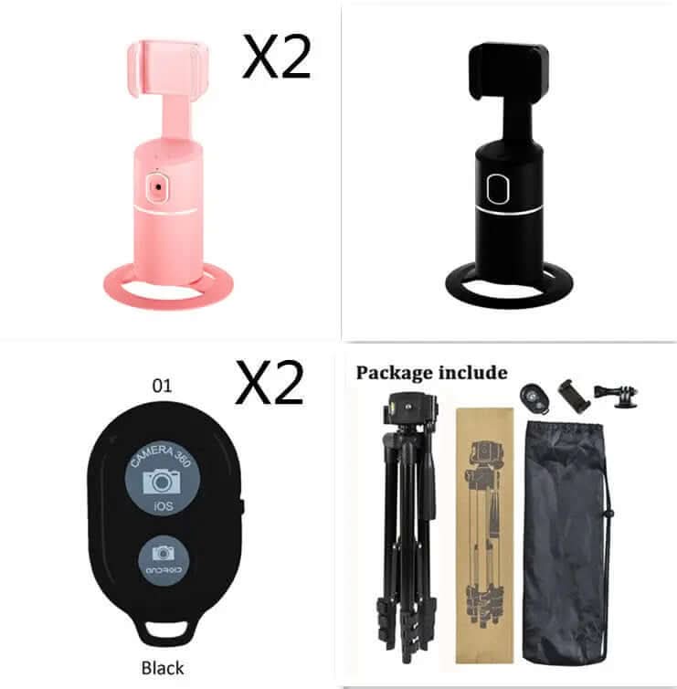 Support Mobile Intelligent avec Reconnaissance Faciale Les Visionnaires