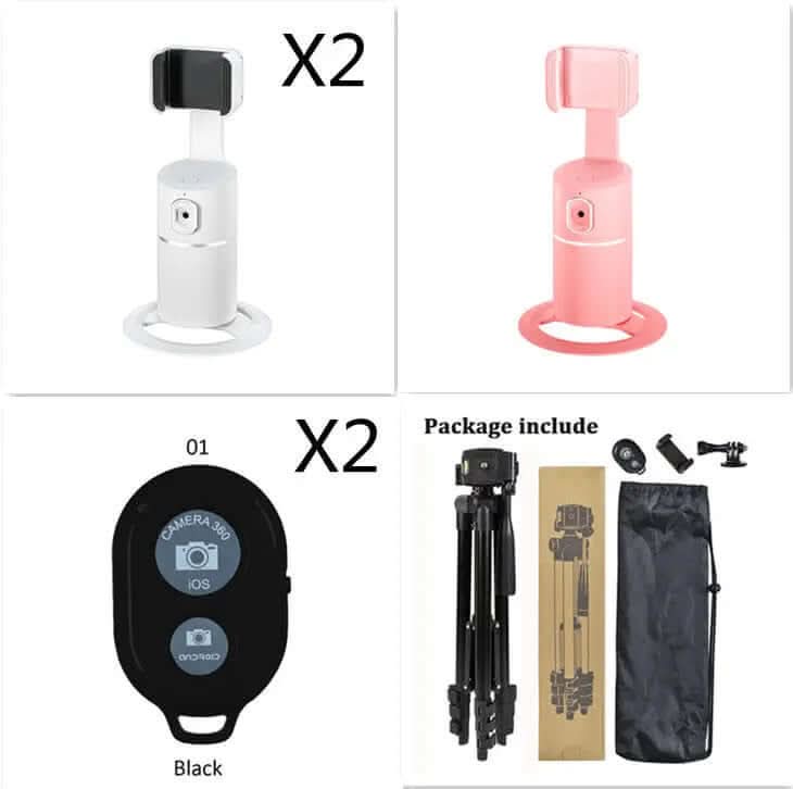 Support Mobile Intelligent avec Reconnaissance Faciale Les Visionnaires