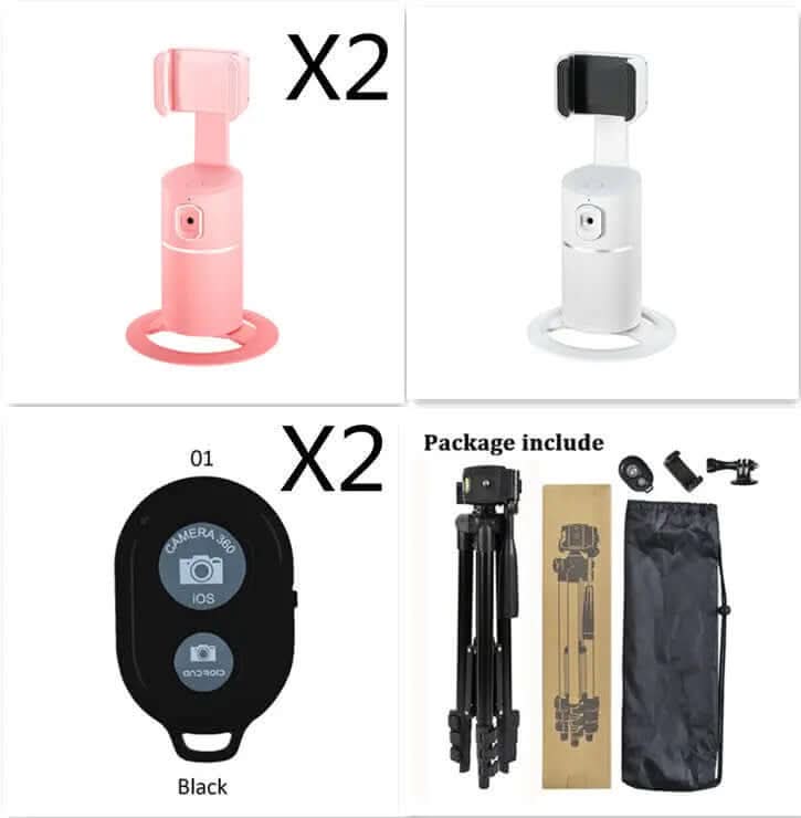 Support Mobile Intelligent avec Reconnaissance Faciale Les Visionnaires