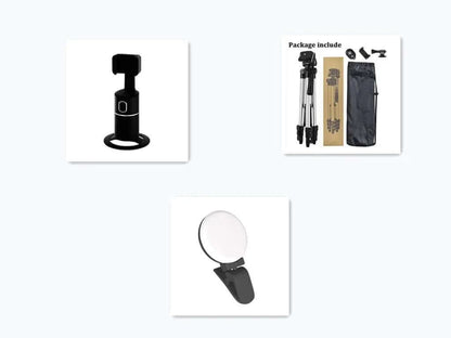Support Mobile Intelligent avec Reconnaissance Faciale Les Visionnaires