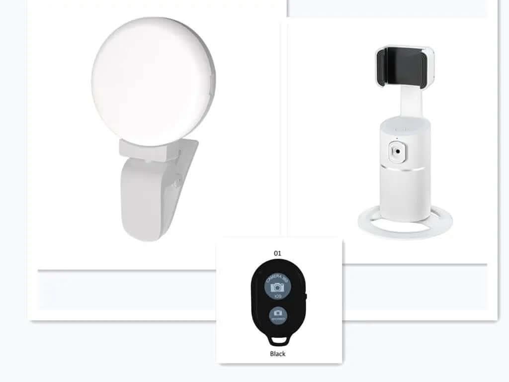 Support Mobile Intelligent avec Reconnaissance Faciale Les Visionnaires