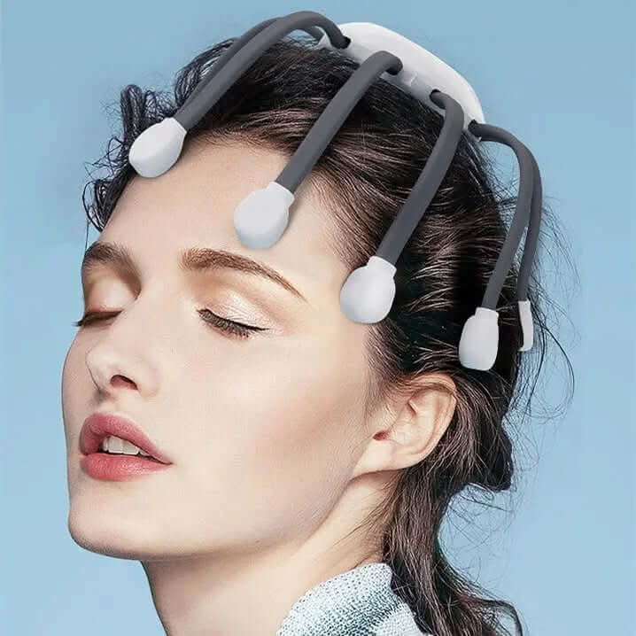 Masseur de tête électrique intelligent en forme de pieuvre Les Visionnaires