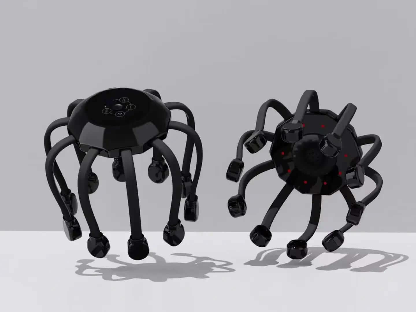 Masseur de tête électrique intelligent en forme de pieuvre Les Visionnaires