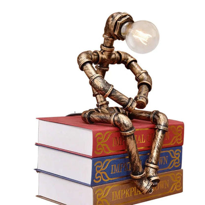 Lampe de table robot vintage Les Visionnaires