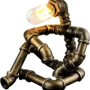 Lampe de table robot vintage Les Visionnaires