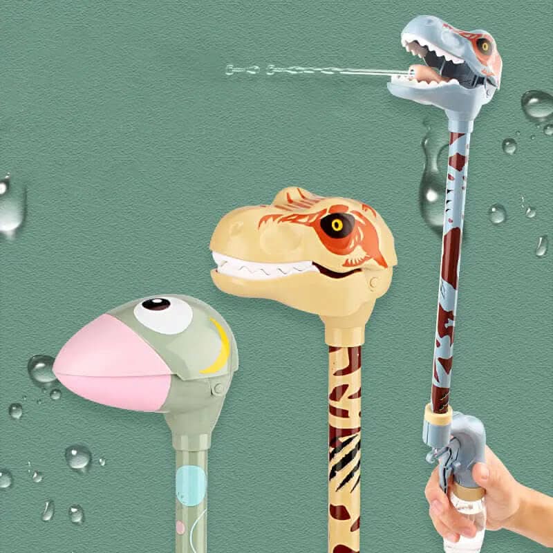 Jeux d'été - Pistolets à eau dinosaures 50cm Les Visionnaires