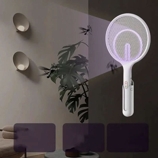 Lampe anti-moustiques rechargeable 2 en 1 avec décharge électrique Les Visionnaires