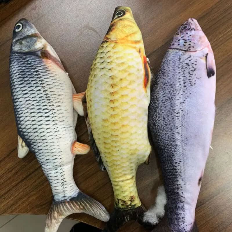 Poisson électrique interactif sans herbe à chat Les Visionnaires