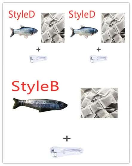 Poisson électrique interactif sans herbe à chat Les Visionnaires