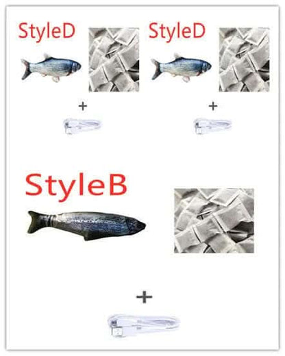 Poisson électrique interactif sans herbe à chat Les Visionnaires