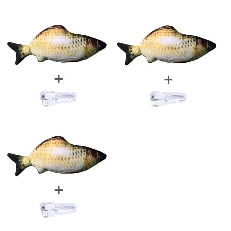 Poisson électrique interactif sans herbe à chat Les Visionnaires