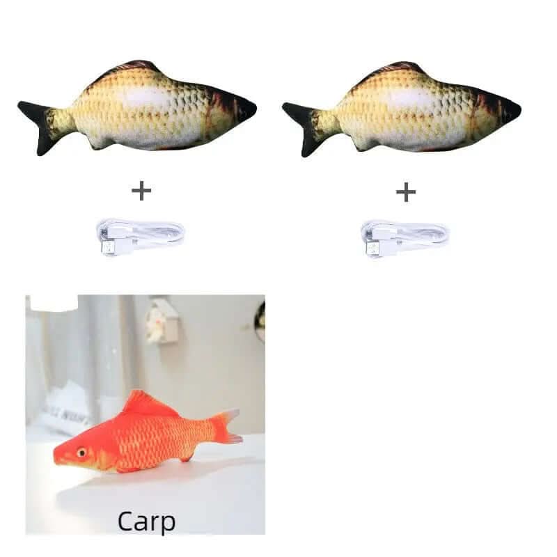 Poisson électrique interactif sans herbe à chat Les Visionnaires