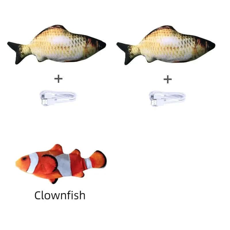 Poisson électrique interactif sans herbe à chat Les Visionnaires