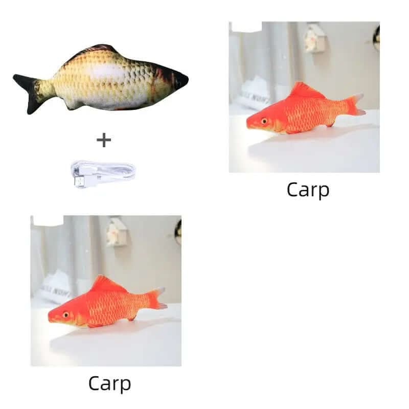 Poisson électrique interactif sans herbe à chat Les Visionnaires