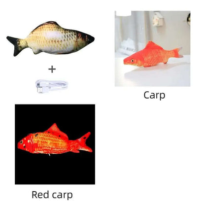 Poisson électrique interactif sans herbe à chat Les Visionnaires