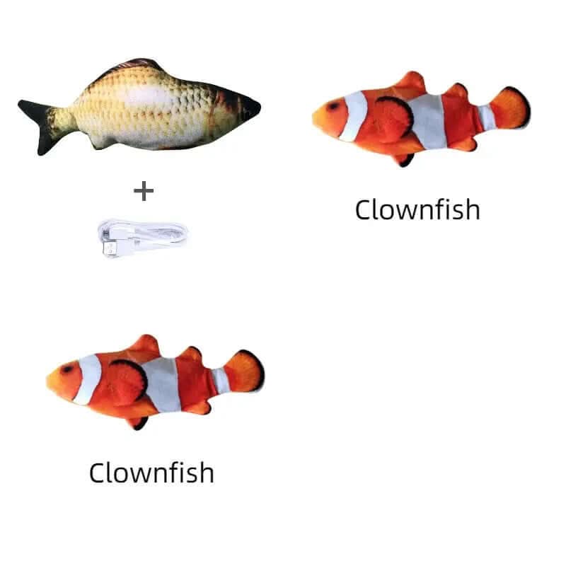 Poisson électrique interactif sans herbe à chat Les Visionnaires