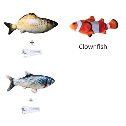 Poisson électrique interactif sans herbe à chat Les Visionnaires