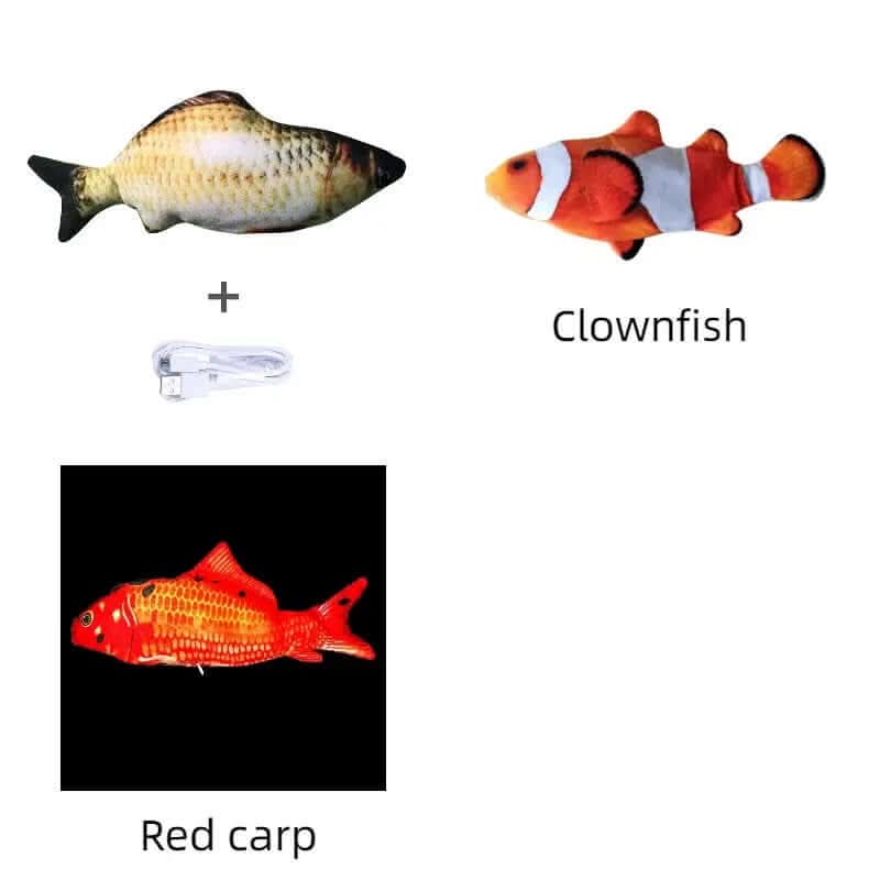 Poisson électrique interactif sans herbe à chat Les Visionnaires