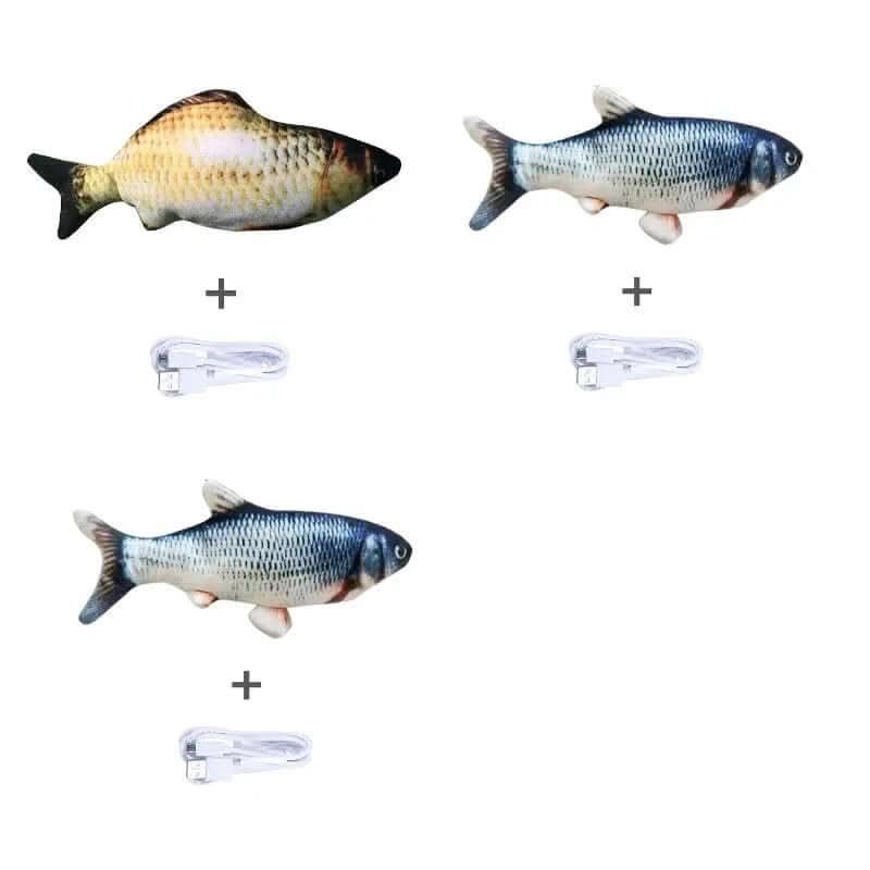 Poisson électrique interactif sans herbe à chat Les Visionnaires