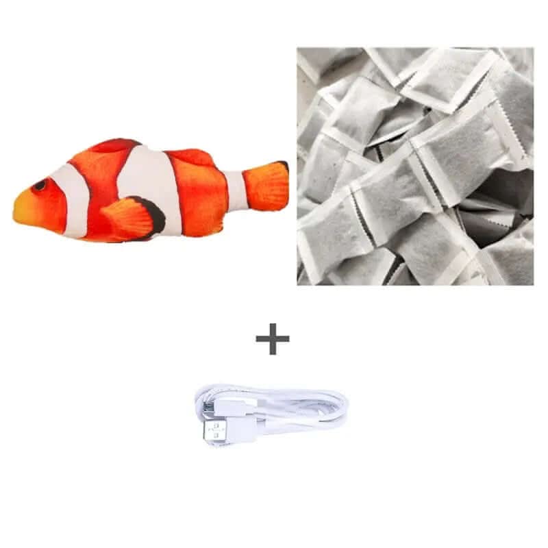 Poisson électrique interactif sans herbe à chat Les Visionnaires