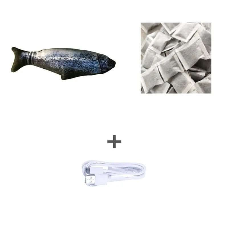 Poisson électrique interactif sans herbe à chat Les Visionnaires