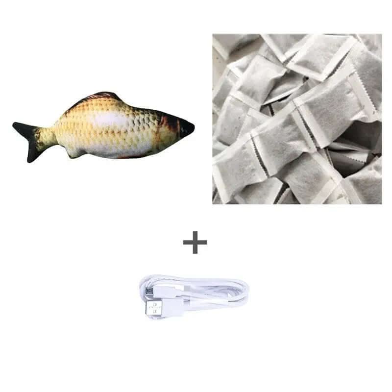 Poisson électrique interactif sans herbe à chat Les Visionnaires