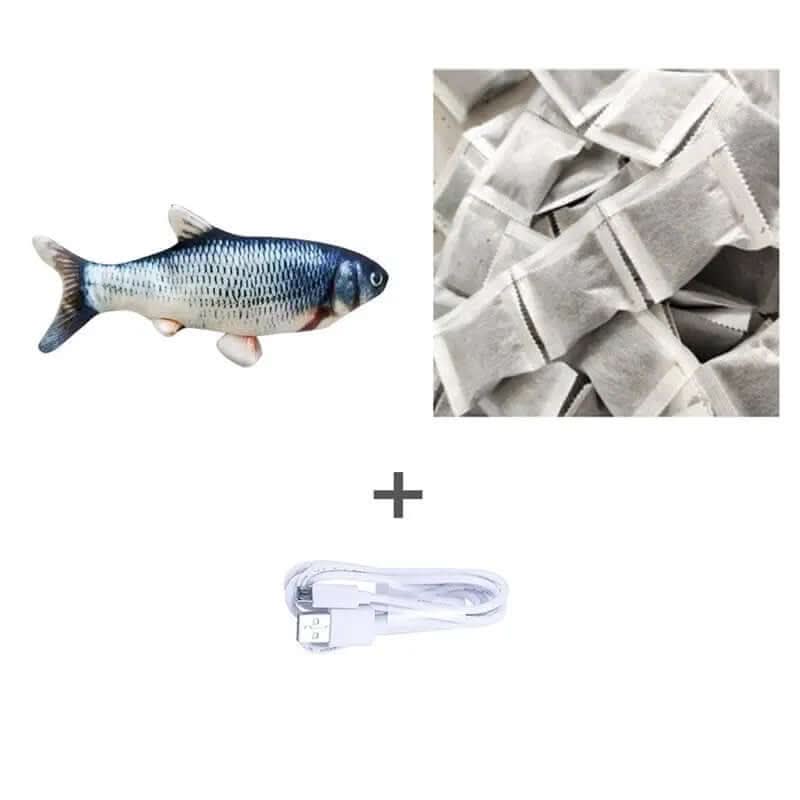Poisson électrique interactif sans herbe à chat Les Visionnaires