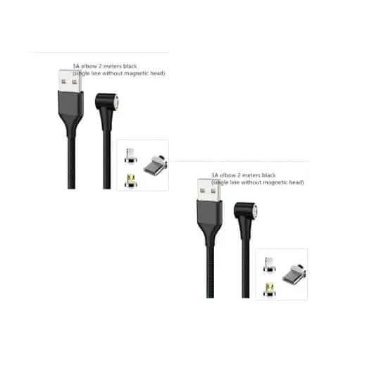 câble USB magnétique Les Visionnaires