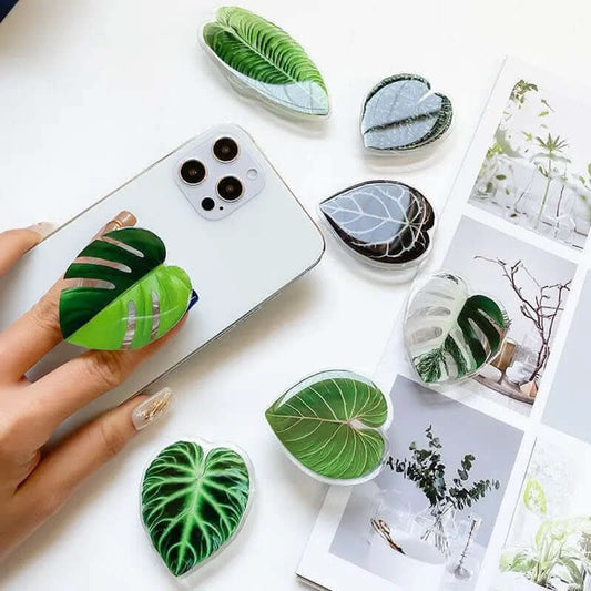 Smartphone support Feuilles Vertes Les Visionnaires