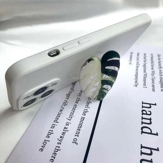 Smartphone support Feuilles Vertes Les Visionnaires