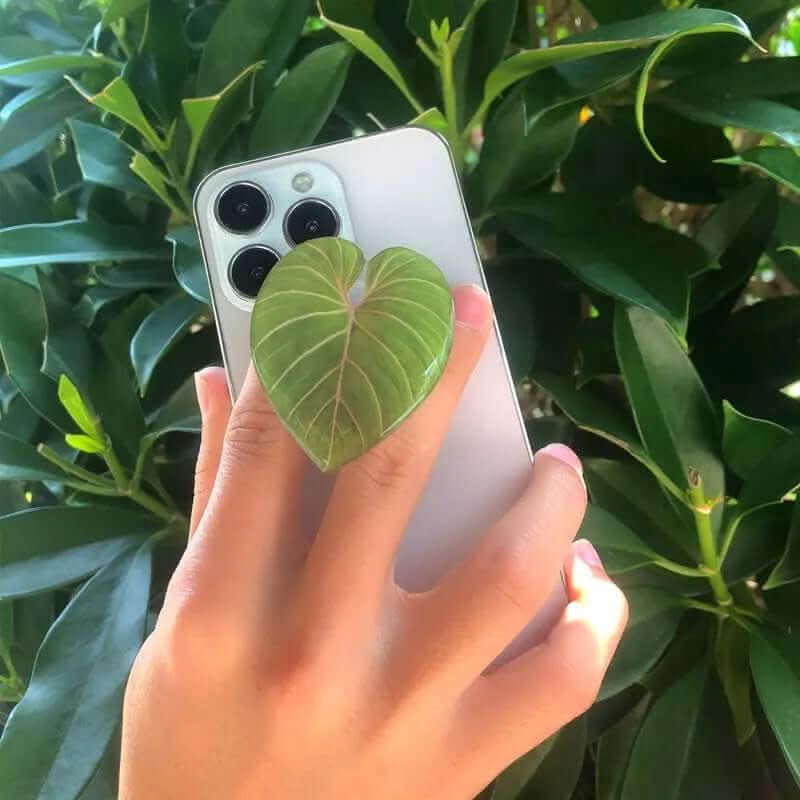 Smartphone support Feuilles Vertes Les Visionnaires