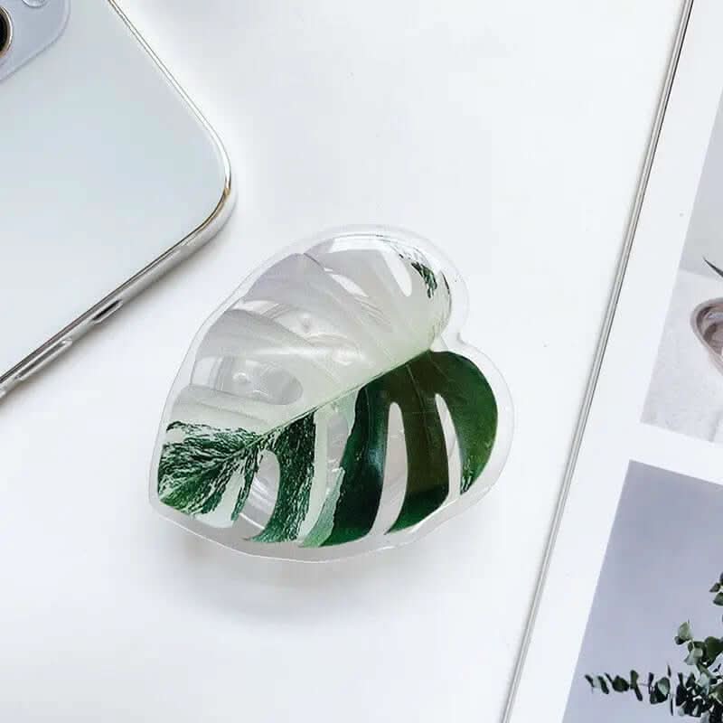Smartphone support Feuilles Vertes Les Visionnaires