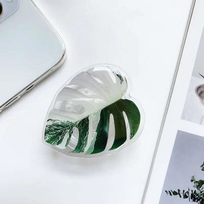 Smartphone support Feuilles Vertes Les Visionnaires
