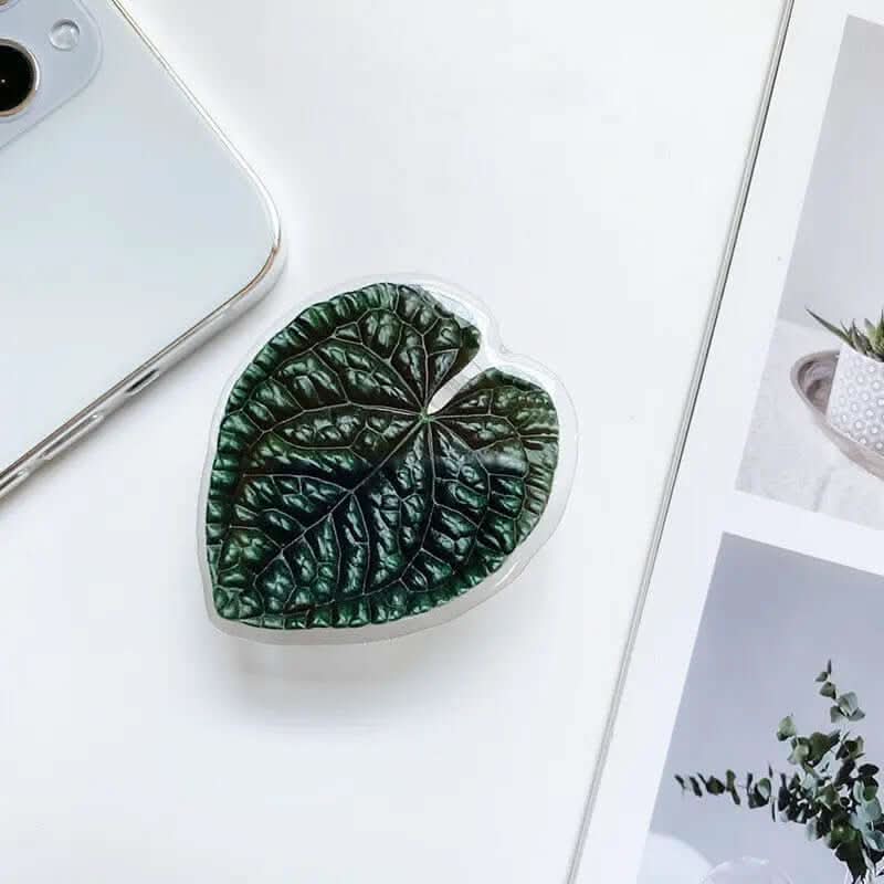Smartphone support Feuilles Vertes Les Visionnaires