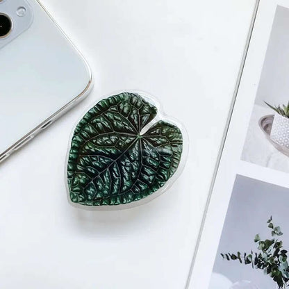 Smartphone support Feuilles Vertes Les Visionnaires