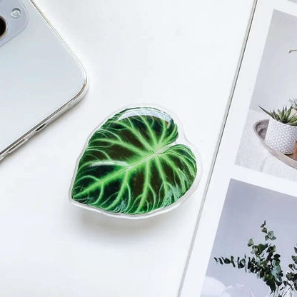 Smartphone support Feuilles Vertes Les Visionnaires