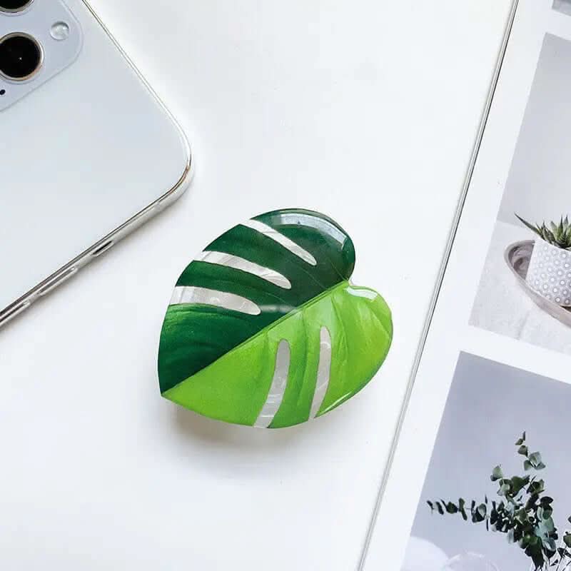 Smartphone support Feuilles Vertes Les Visionnaires
