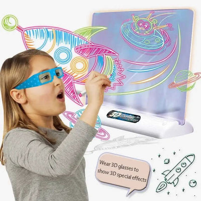 Tablette de dessin magique 3D LED Les Visionnaires