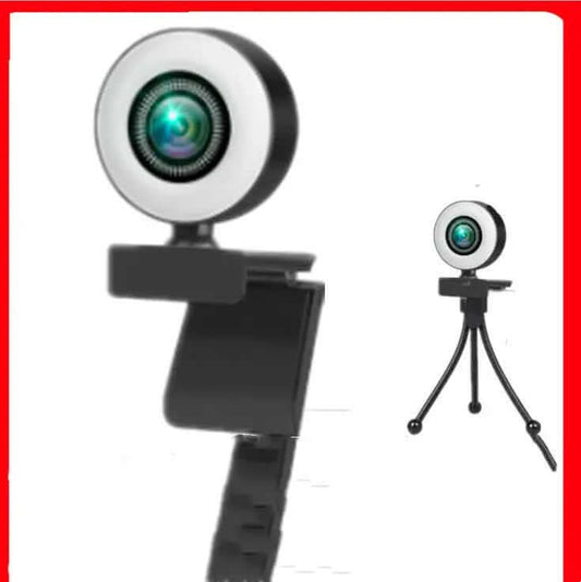 Caméra Web HD 1080P avec lumière d’appoint Les Visionnaires