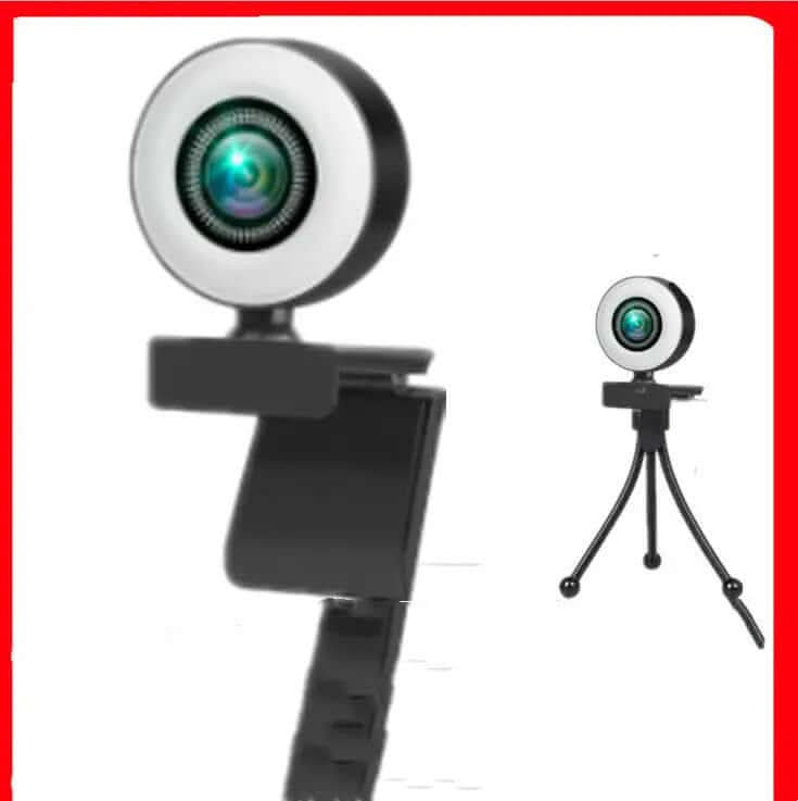 Caméra Web HD 1080P avec lumière d’appoint Les Visionnaires