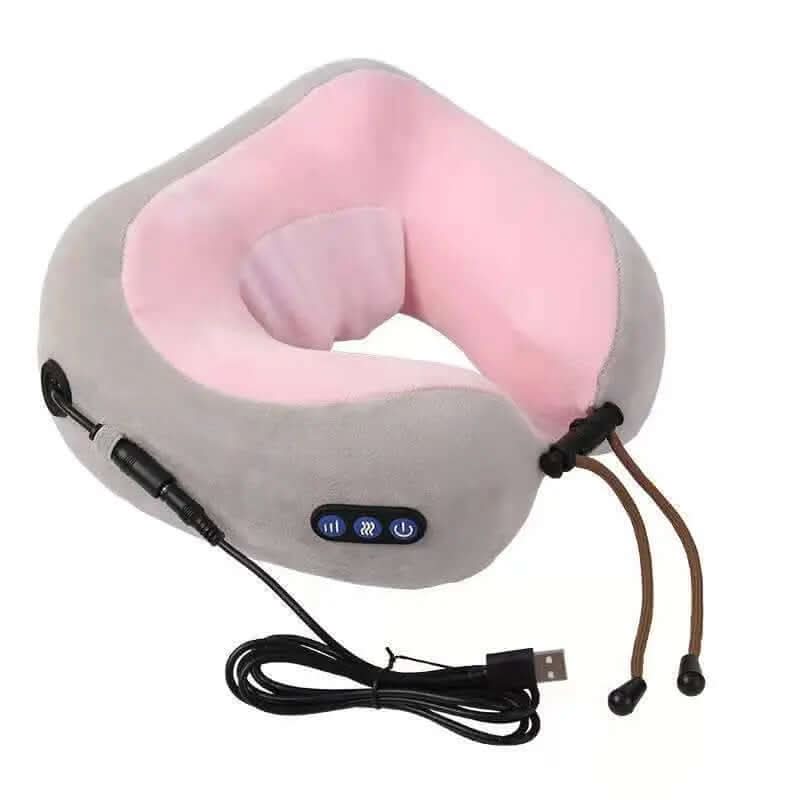 Oreiller de Massage Électrique en Forme de U Les Visionnaires